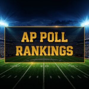 College football fans checking when does the AP Poll come out with updated Week 2 rankings and schedules.