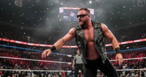 Wrestling veteran Bully Ray in action inside the ring