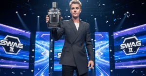 Justin Bieber launches SWAG II fragrance at official event
